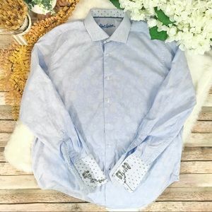 Robert Graham L/S Button-Down Shirt Barrel Cuff XL